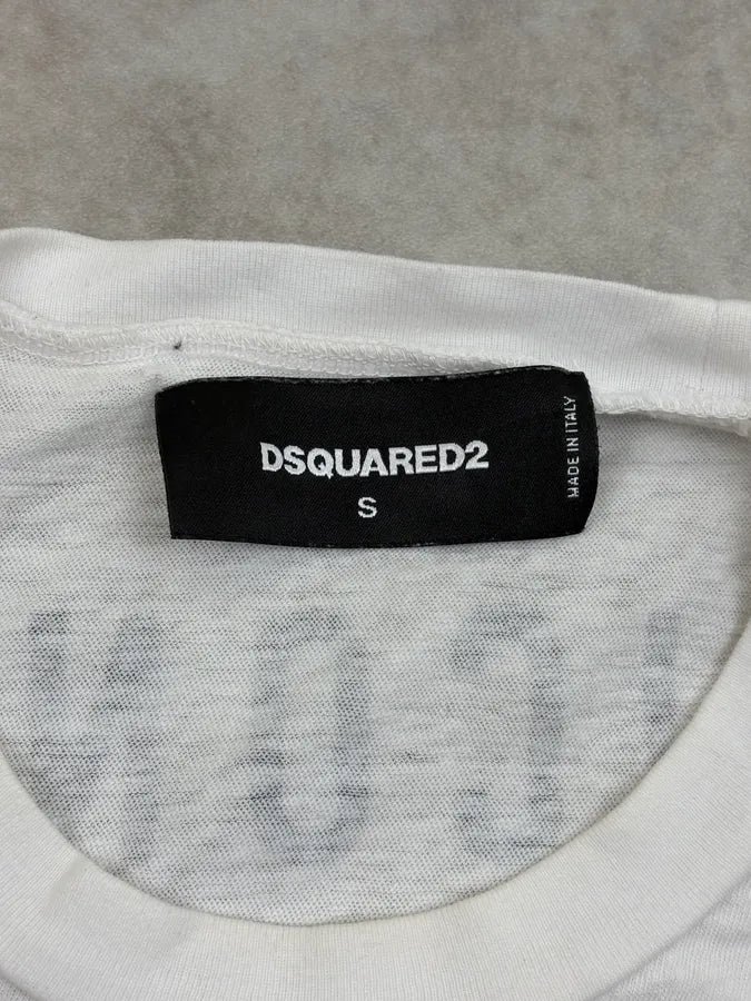 AW2015 Dsquared2 White 1 USA Flag Icon Distressed Tank Top suGeuxG 8