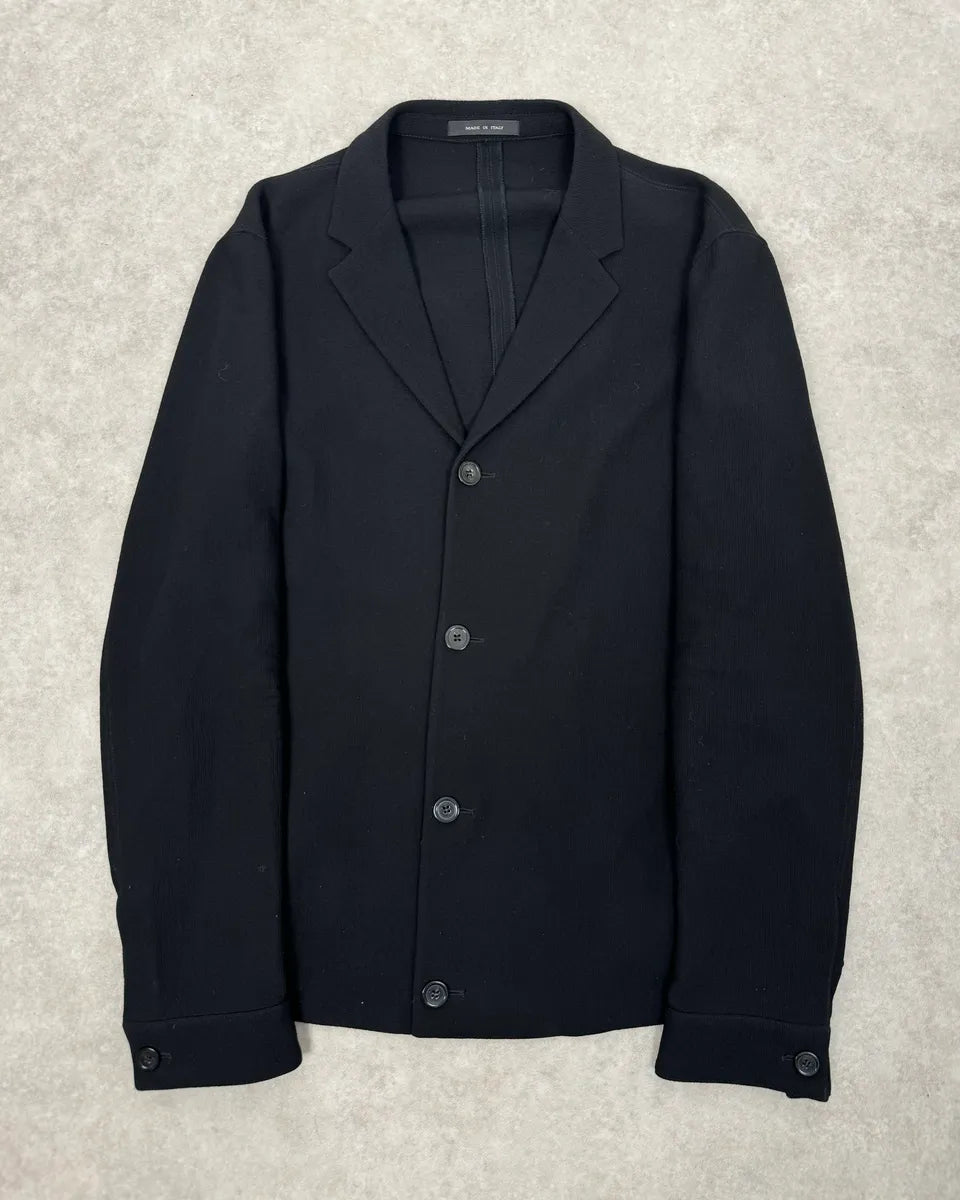 SS2015 Emporio Armani Black Light Blazer Jacket KqicmXF 0