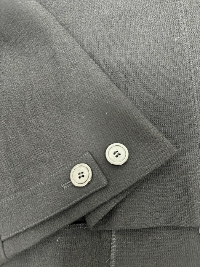 SS2015 Emporio Armani Black Light Blazer Jacket KqicmXF 7