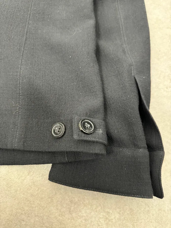 SS2015 Emporio Armani Black Light Blazer Jacket KqicmXF 6