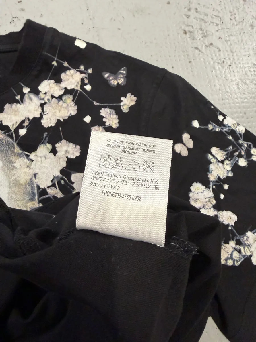 SS2015 Givenchy Black Cotton Virgin Graphic T-Shirt by Riccardo Tisci CcOsEhb 5