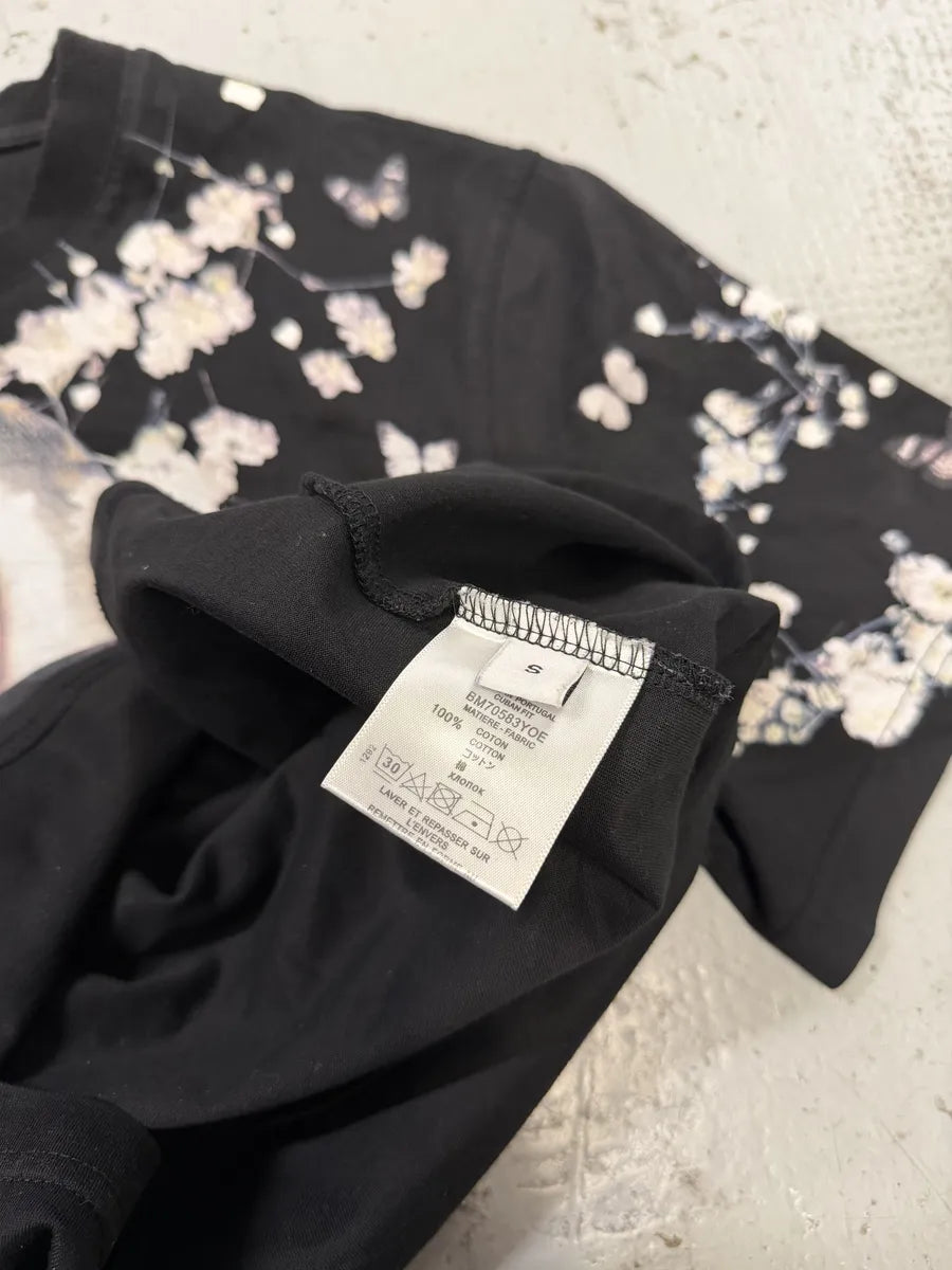 SS2015 Givenchy Black Cotton Virgin Graphic T-Shirt by Riccardo Tisci CcOsEhb 6