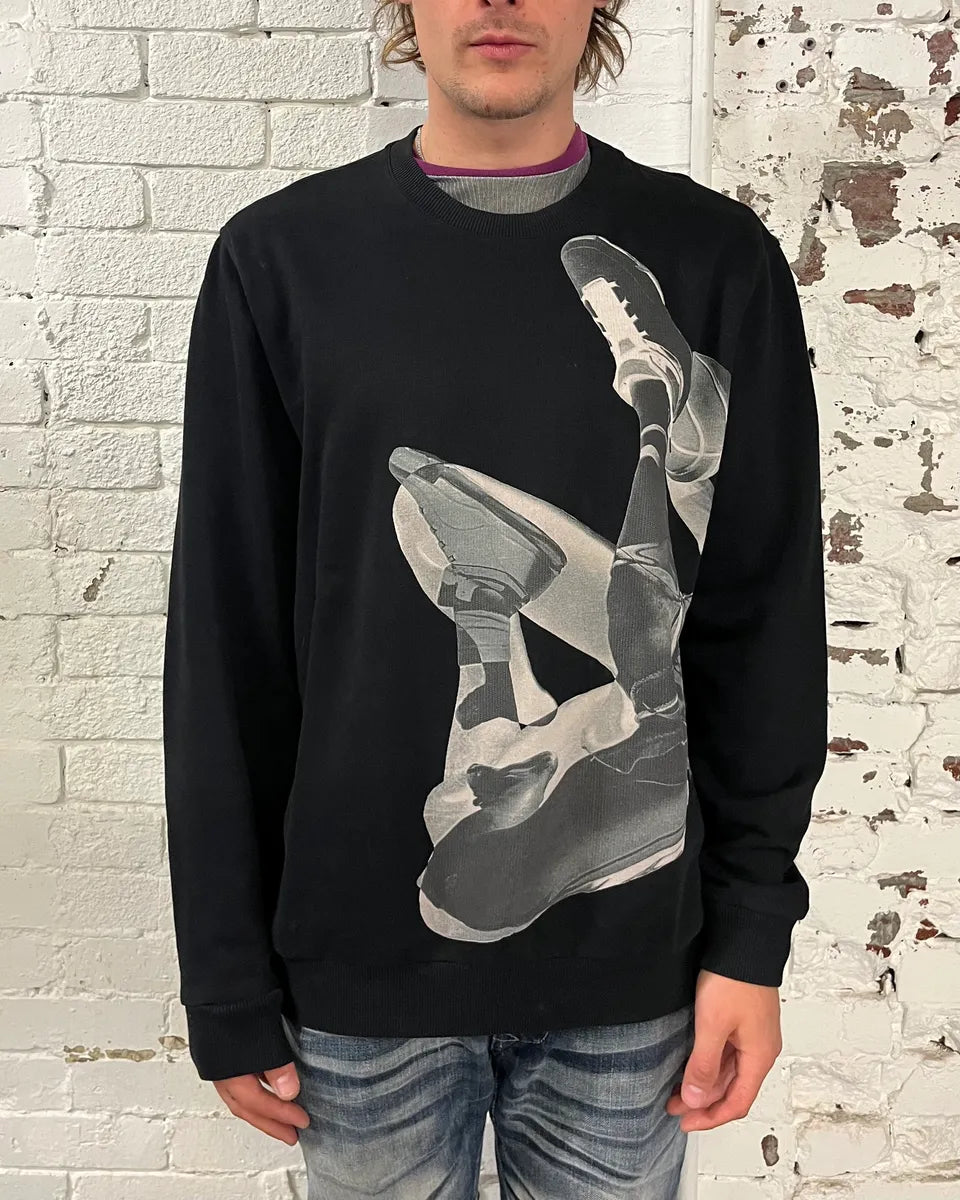 SS2015 Givenchy Black Graphic Swater by Riccardo Tisci QRzwbYO 1