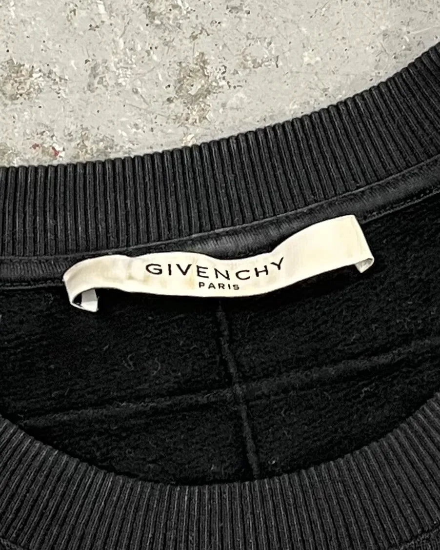 SS2015 Givenchy Black Graphic Swater by Riccardo Tisci QRzwbYO 8
