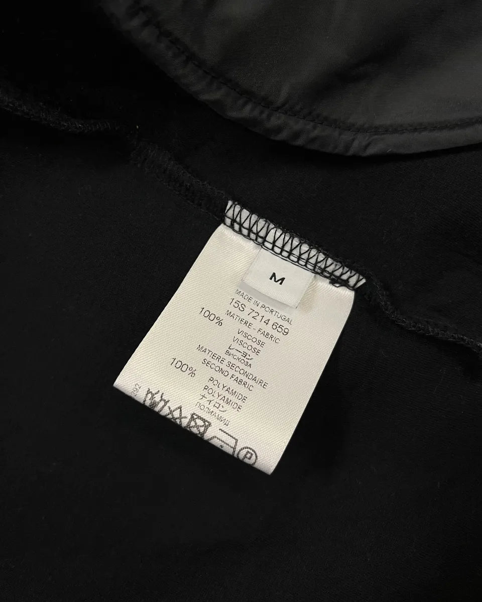 SS2015 Givenchy Black Hybrid Zip-Up Hoodie by Riccardo Tisci FfDpVFb 9