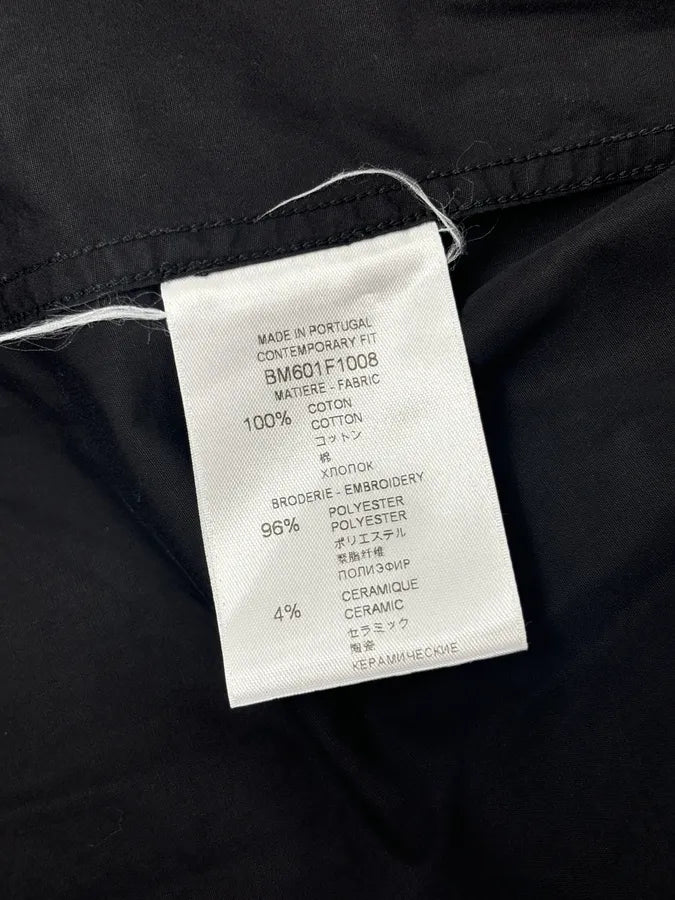 SS2015 Givenchy Black Mafia Red Stars Shirt by Riccardo Tisci wysxWJs 9