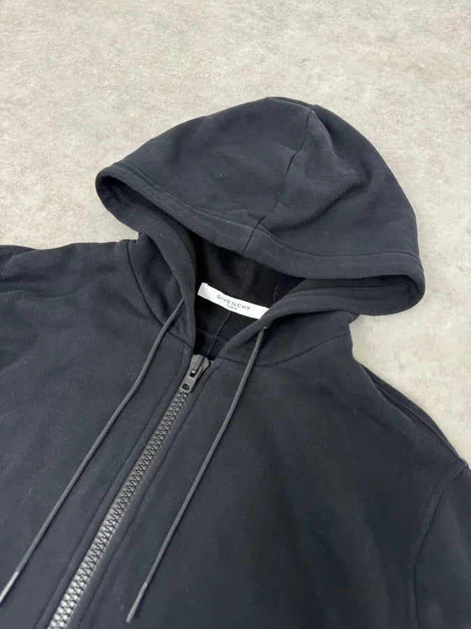 SS2015 Givenchy Black Multi Pockets Cargo Zip-up Hoodie QKVlvXY 5