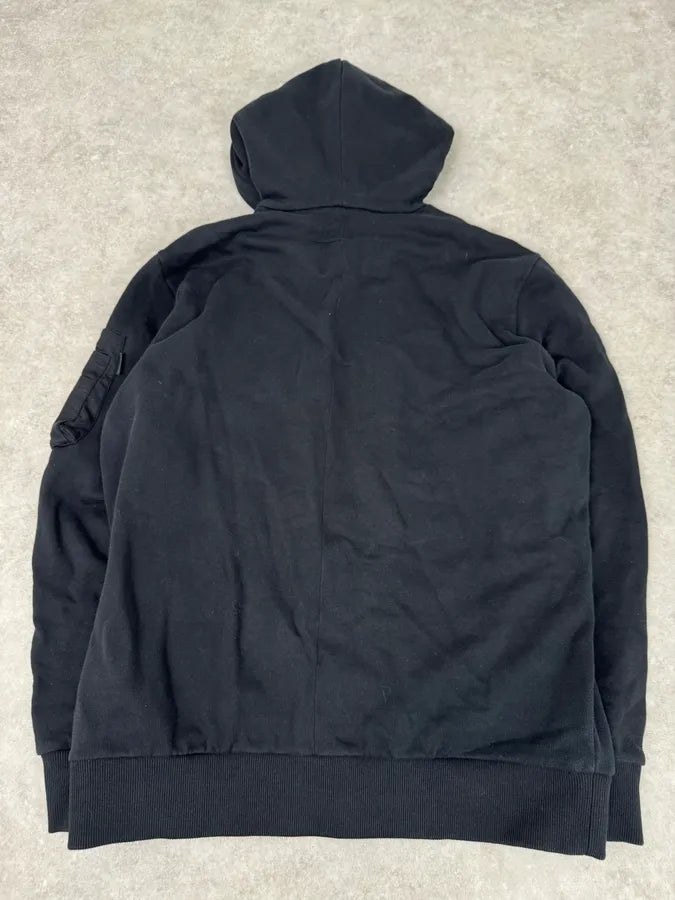 SS2015 Givenchy Black Multi Pockets Cargo Zip-up Hoodie QKVlvXY 8