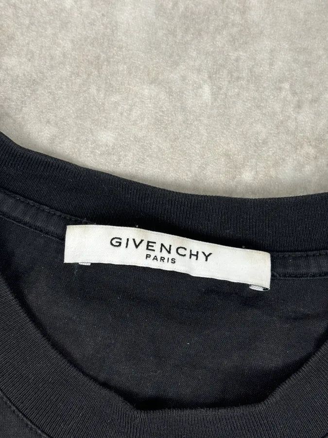 SS2015 Givenchy Black Red Stars T-Shirt by Riccardo Tisci QQeLcag 6