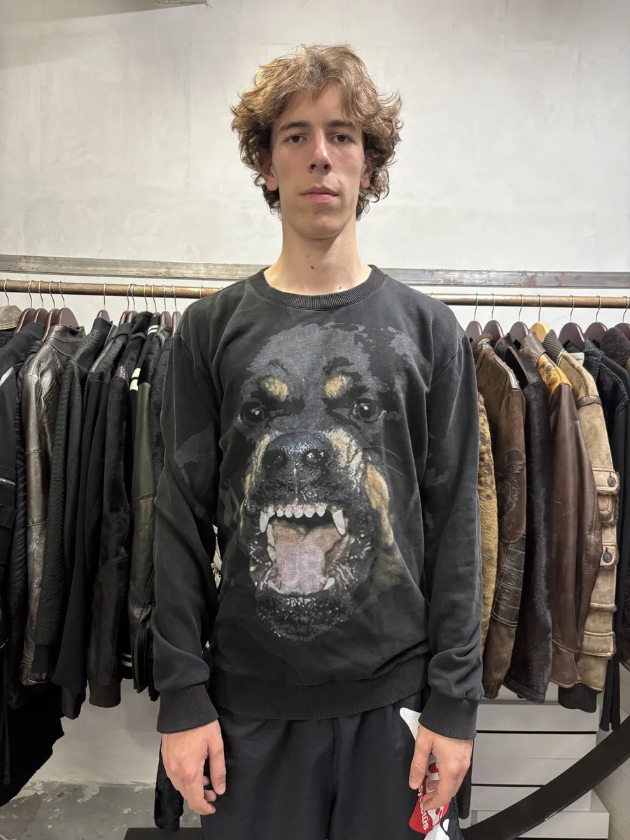SS2015 Givenchy Black Rottweiler Sweater by Riccardo Tisci oOjBQVJ 2