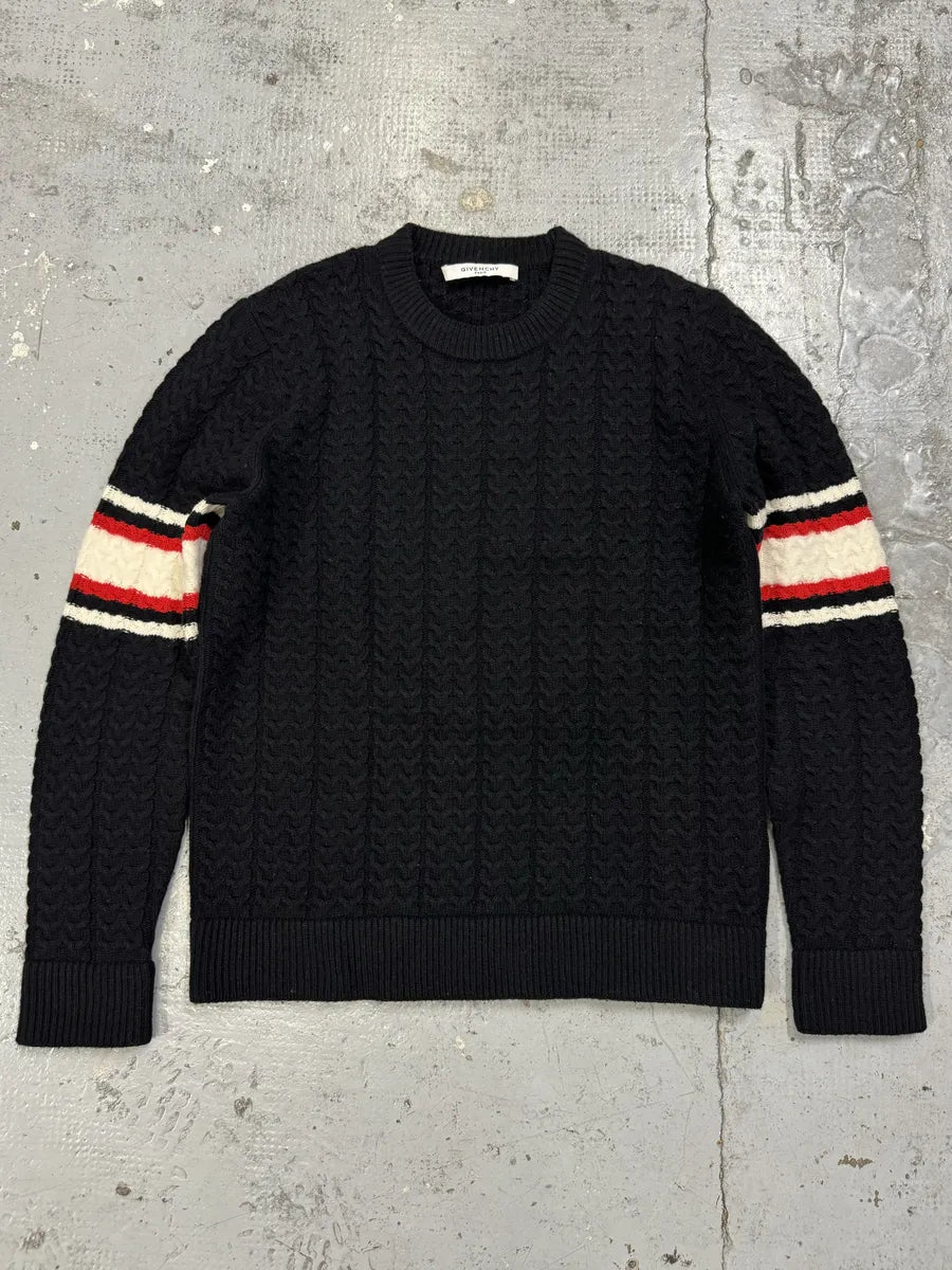 SS2015 Givenchy Black Wool Sweater by Riccardo Tisci borReDW 0