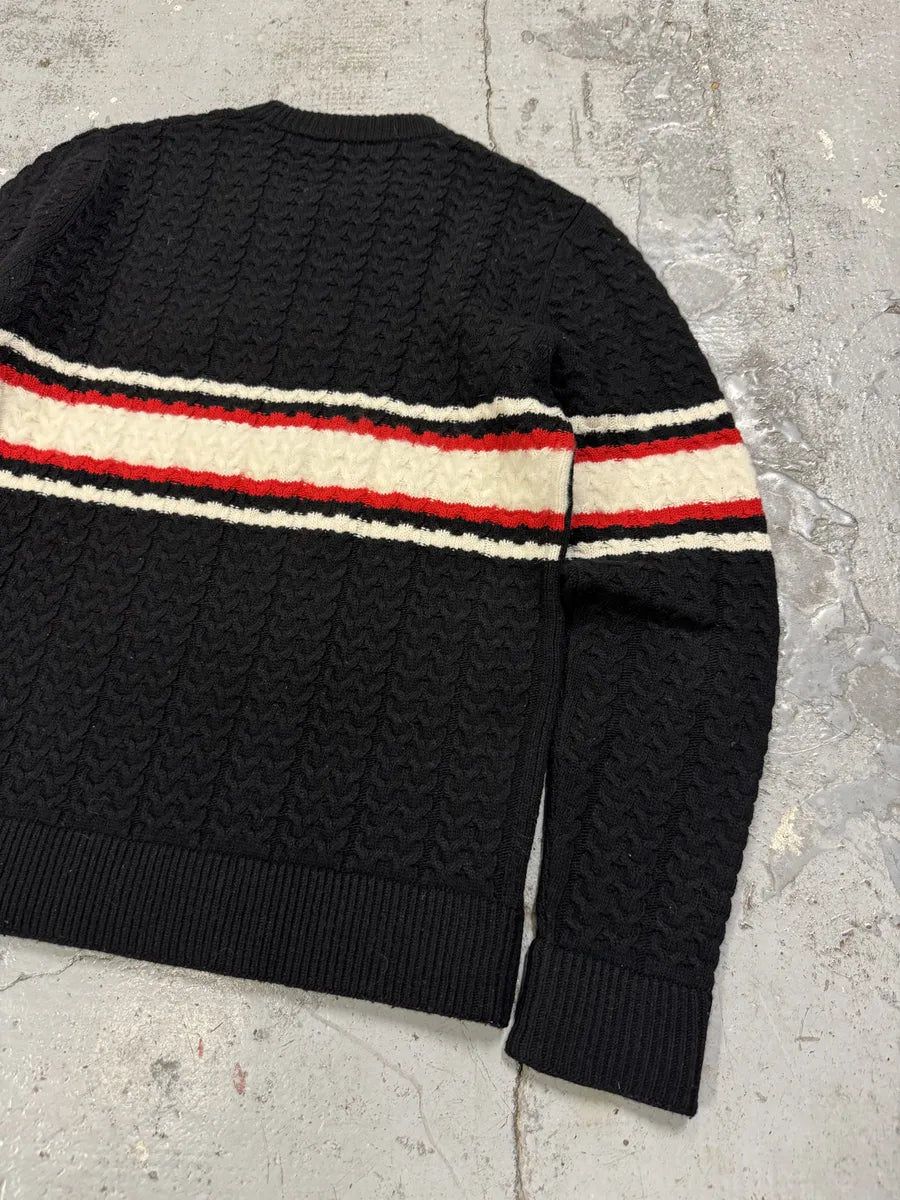 SS2015 Givenchy Black Wool Sweater by Riccardo Tisci borReDW 4