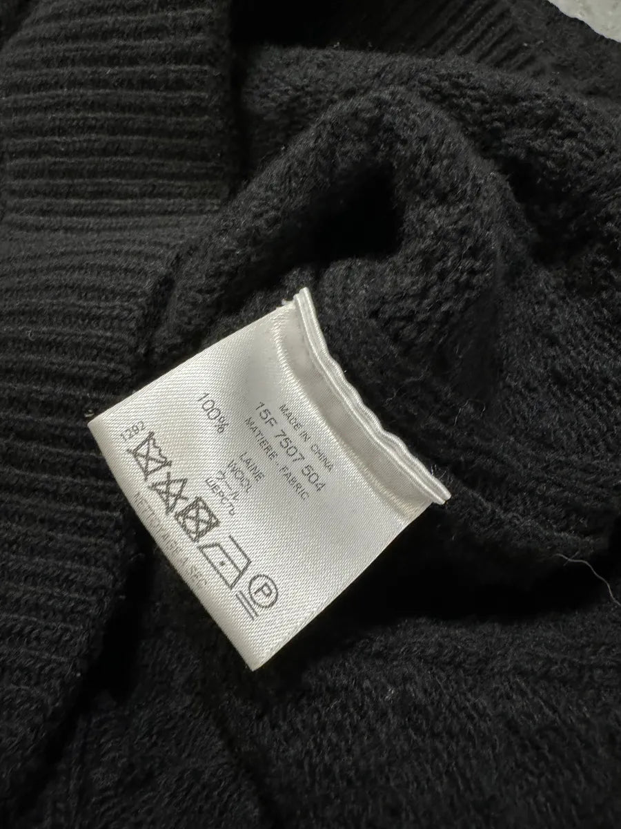 SS2015 Givenchy Black Wool Sweater by Riccardo Tisci borReDW 5