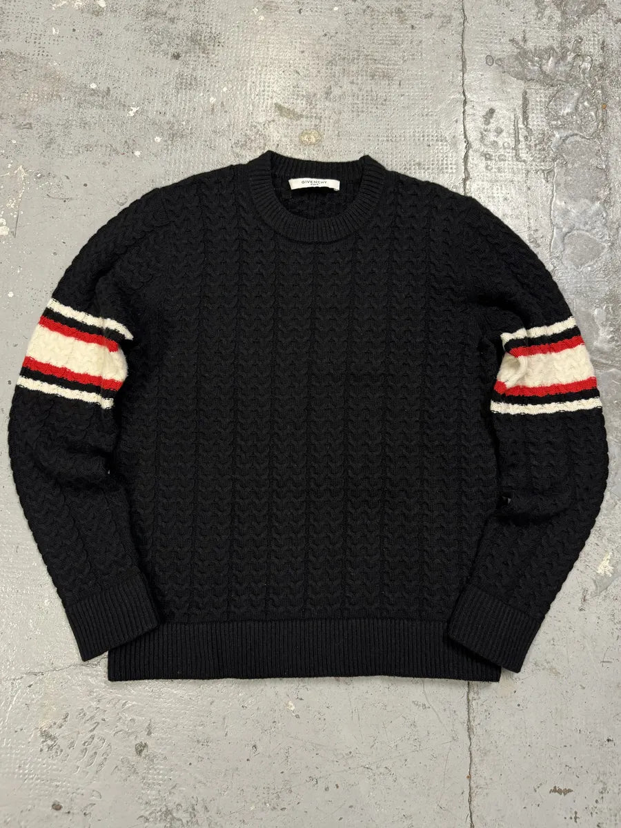 SS2015 Givenchy Black Wool Sweater by Riccardo Tisci borReDW 7