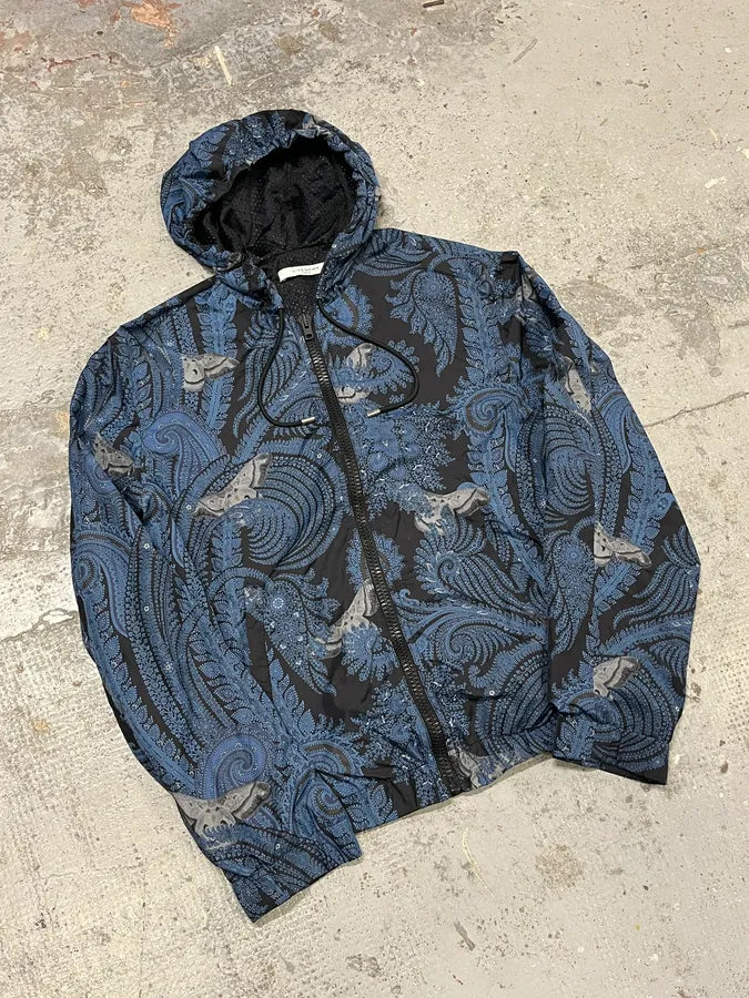 SS2015 Givenchy Blue Presley Galaxy Light Jacket by Riccardo Tisci gdWUedG 3