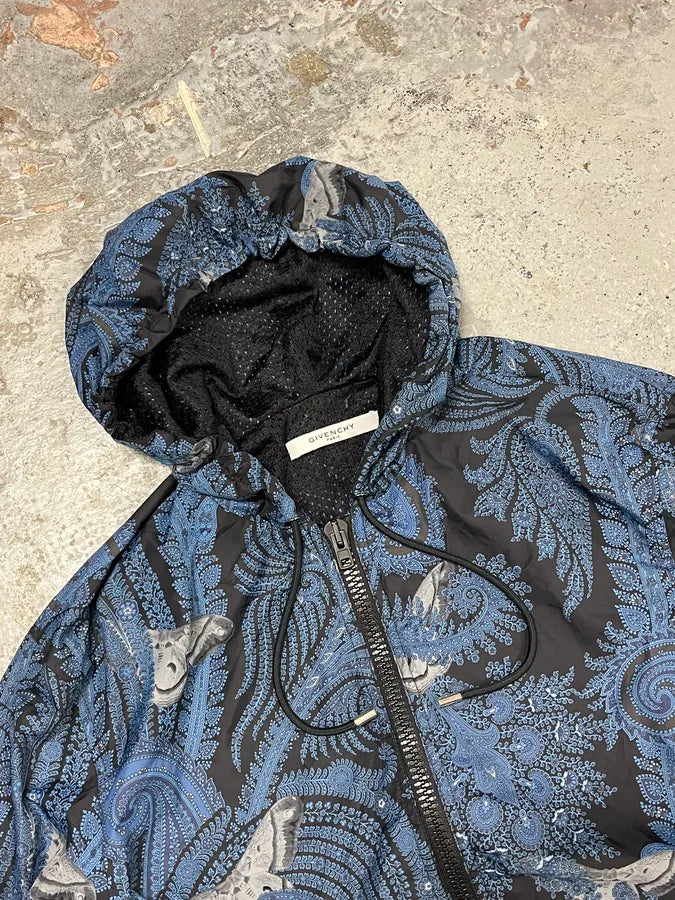 SS2015 Givenchy Blue Presley Galaxy Light Jacket by Riccardo Tisci gdWUedG 4