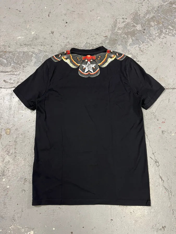 SS2015 Givenchy Butterfly Neck Black T-Shirt by Riccardo Tisci MAtkWbE 4