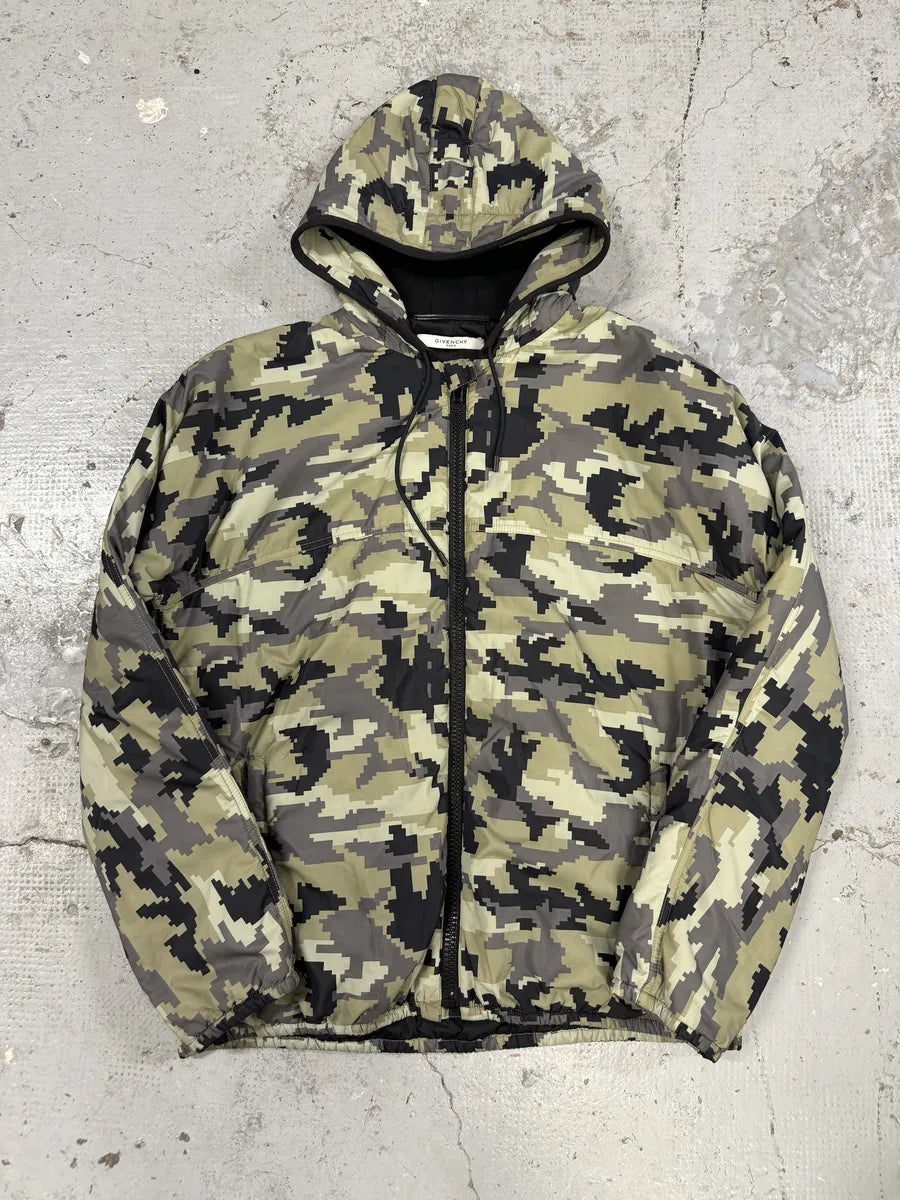 SS2015 Givenchy Camo Green Pixelized Jacket by Riccardo Tisci baBTbhm 0