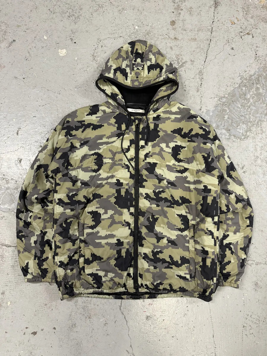 SS2015 Givenchy Camo Green Pixelized Jacket by Riccardo Tisci baBTbhm 6