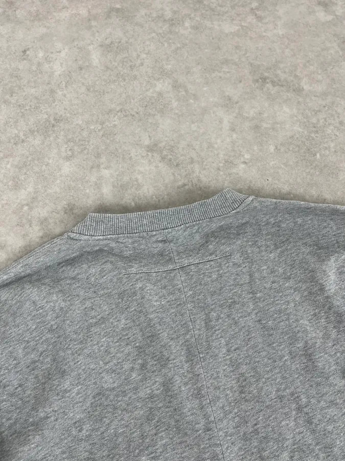 SS2015 Givenchy Grey Abstract Human Crewneck Sweater by Riccardo Tisci XzNtSyV 6