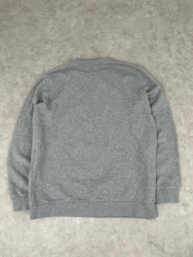 SS2015 Givenchy Grey Abstract Human Crewneck Sweater by Riccardo Tisci XzNtSyV 5