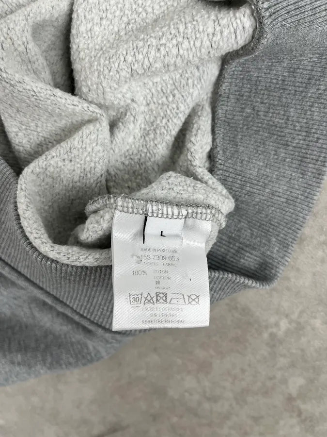 SS2015 Givenchy Grey Abstract Human Crewneck Sweater by Riccardo Tisci XzNtSyV 8