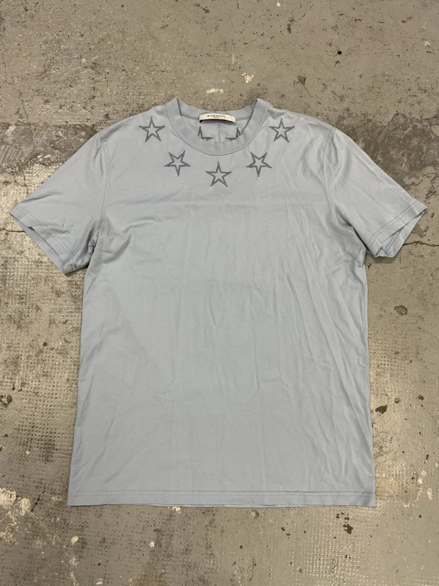 SS2015 Givenchy Grey Stars T-Shirt by Riccardo Tisci vLszCUk 0