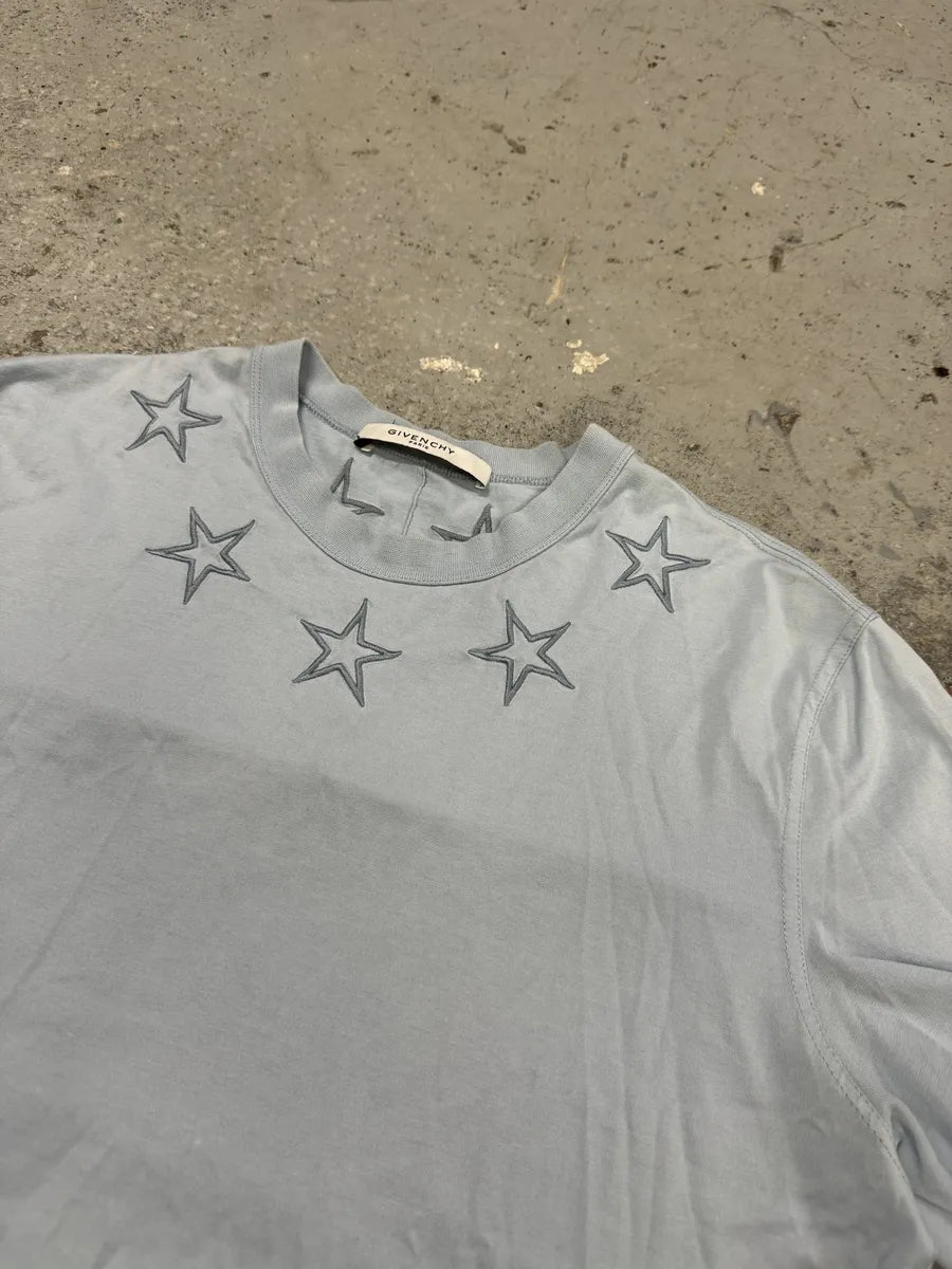 SS2015 Givenchy Grey Stars T-Shirt by Riccardo Tisci vLszCUk 10