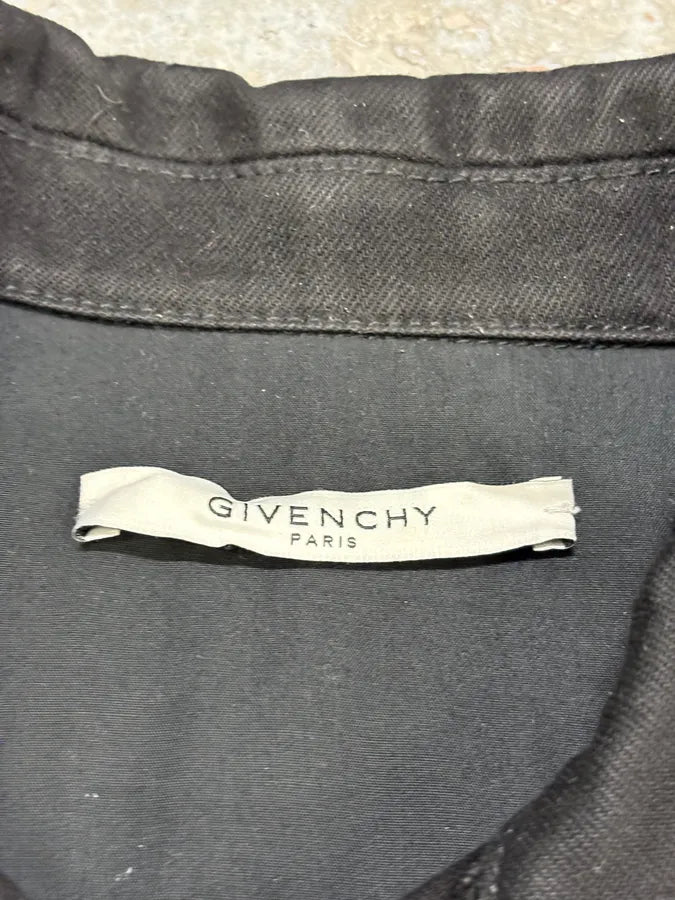 SS2015 Givenchy Red Stars Black Trucker Jacket by Riccardo Tisci OzMTpvt 9
