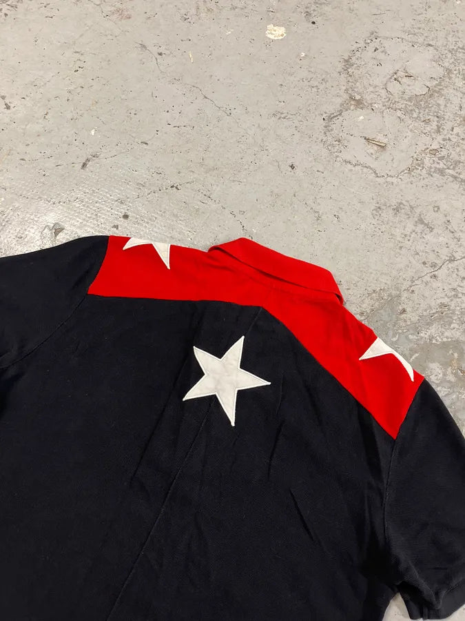 SS2015 Givenchy Sample Black Star Polo Shirt by Riccardo Tisci qJhSNLr 6