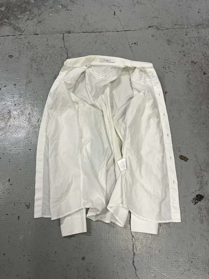 SS2015 Givenchy Spikes Embroidered White Shirt by Riccardo Tisci CcnwIRu 8