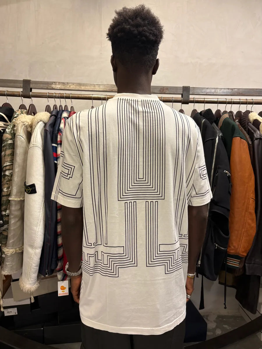 SS2015 Givenchy White Cross T-Shirt by Riccardo Tisci HTDvnFX 2