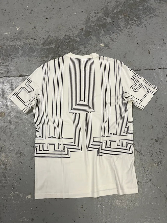 SS2015 Givenchy White Cross T-Shirt by Riccardo Tisci HTDvnFX 5