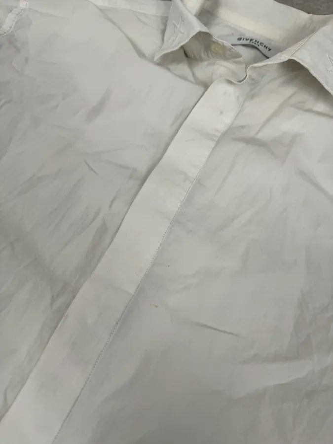 SS2015 Givenchy White Stars Shirt by Riccardo Tisci JWyulWw 7