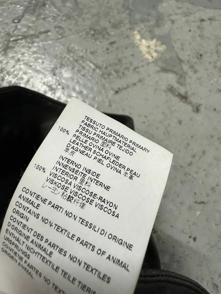 SS2015 Maison Margiela Black Leather Pants jzZcVcN 6