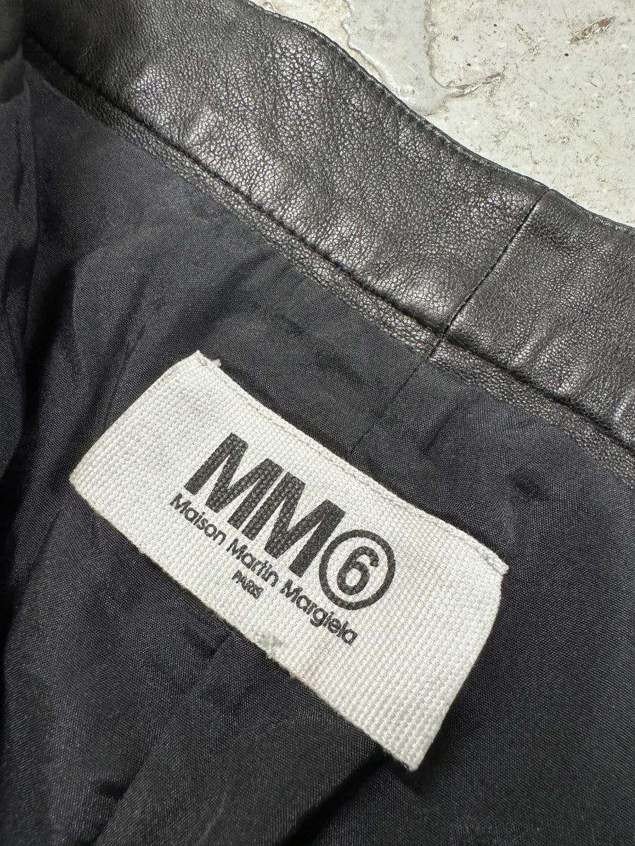 SS2015 Maison Margiela Black Leather Pants jzZcVcN 8