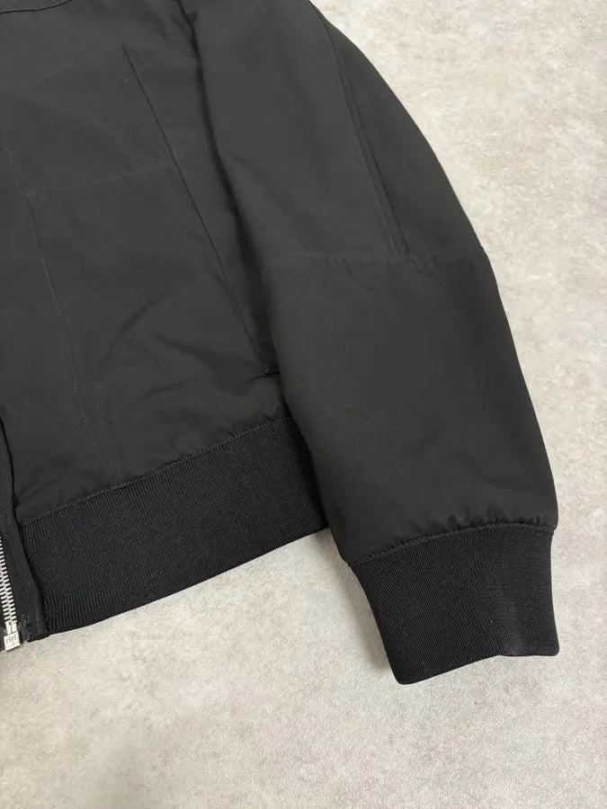 SS2015 Maison Margiela Black Nylon Signature Bomber Jacket VKnIhyf 7