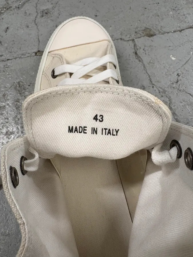 SS2015 Maison Margiela High Beige Shoes (43eu/us9.5) EhLfrfi 10