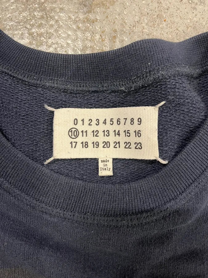 SS2015 Maison Margiela Navy Bird Signature Sweater CJoLAix 7