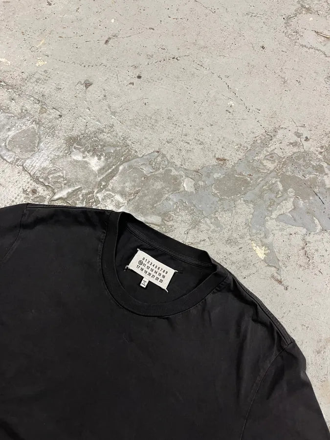 SS2015 Maison Margiela Signature Black T-Shirt FsRqUwg 3