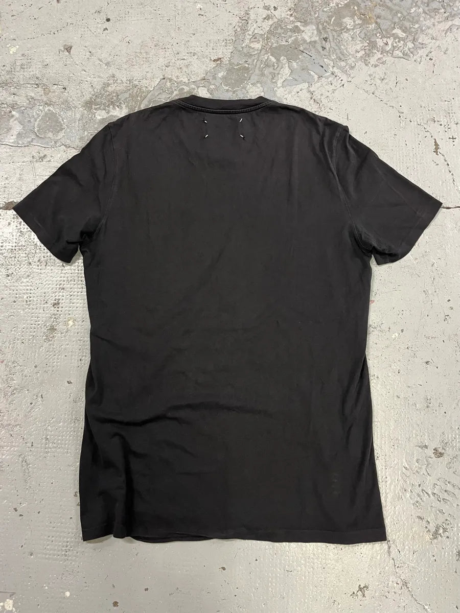 SS2015 Maison Margiela Signature Black T-Shirt FsRqUwg 4