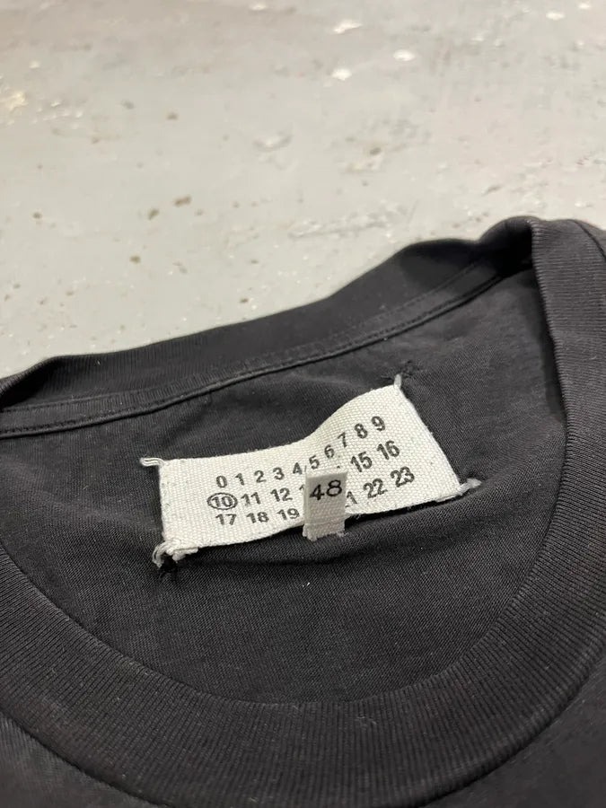 SS2015 Maison Margiela Signature Black T-Shirt FsRqUwg 7