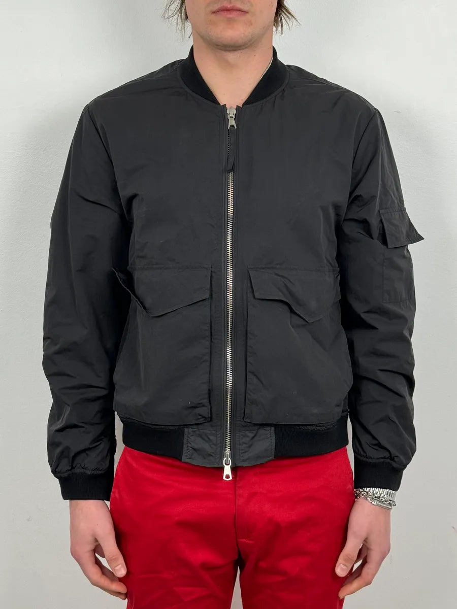 SS2015 Our Legacy Black Wave Light Bomber Jacket BjUQjSc 1