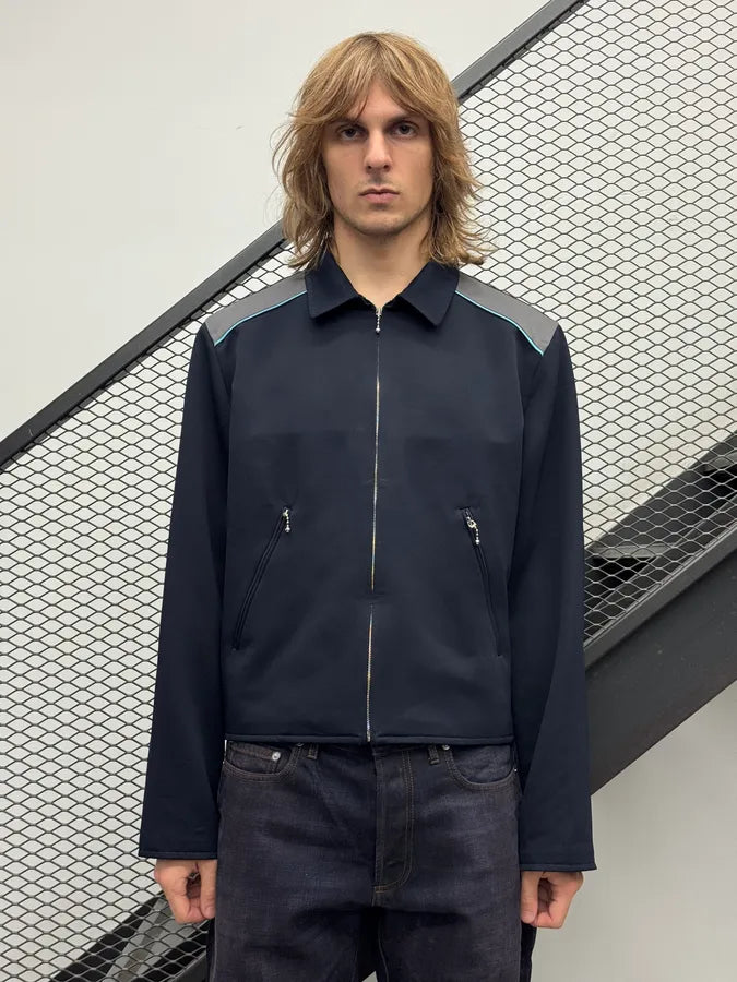 AW2015 Prada Blue Zip-up Light Jacket CpNWlir 1