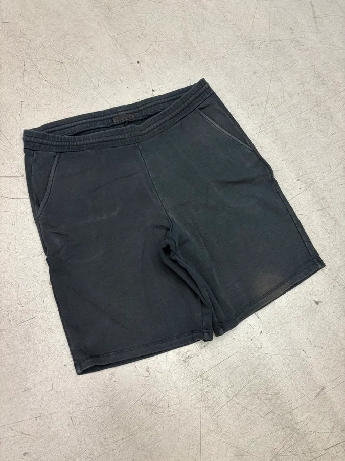 SS2015 Prada Navy Faded Jogger Shorts oNaWgFj 5