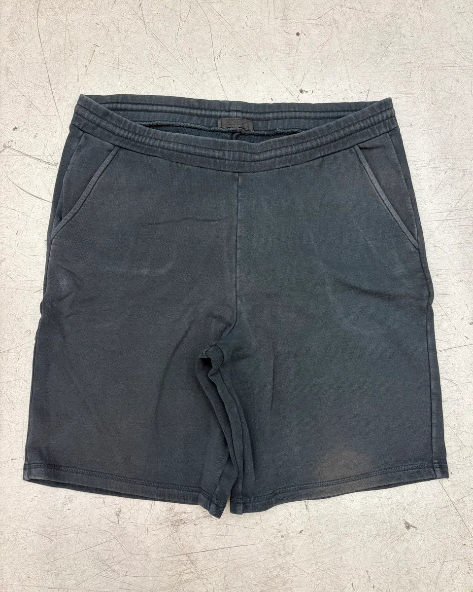 SS2015 Prada Navy Faded Jogger Shorts oNaWgFj 4
