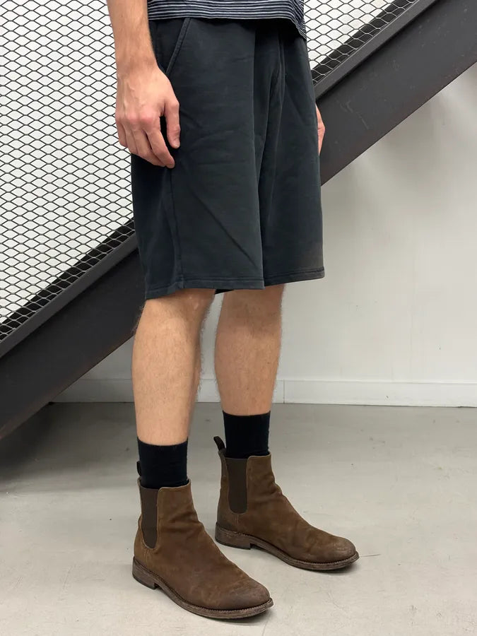 SS2015 Prada Navy Faded Jogger Shorts oNaWgFj 2