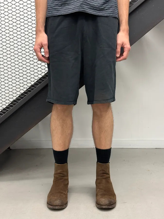 SS2015 Prada Navy Faded Jogger Shorts oNaWgFj 1