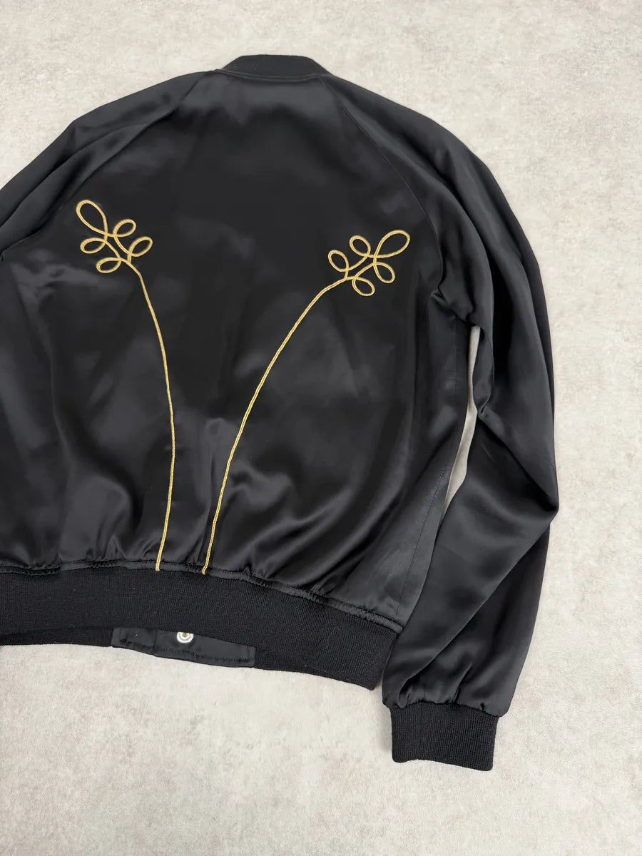 SS2015 Saint Laurent Black Napoleon Bomber Jacket by Hedi Slimane IHdHHcZ 6