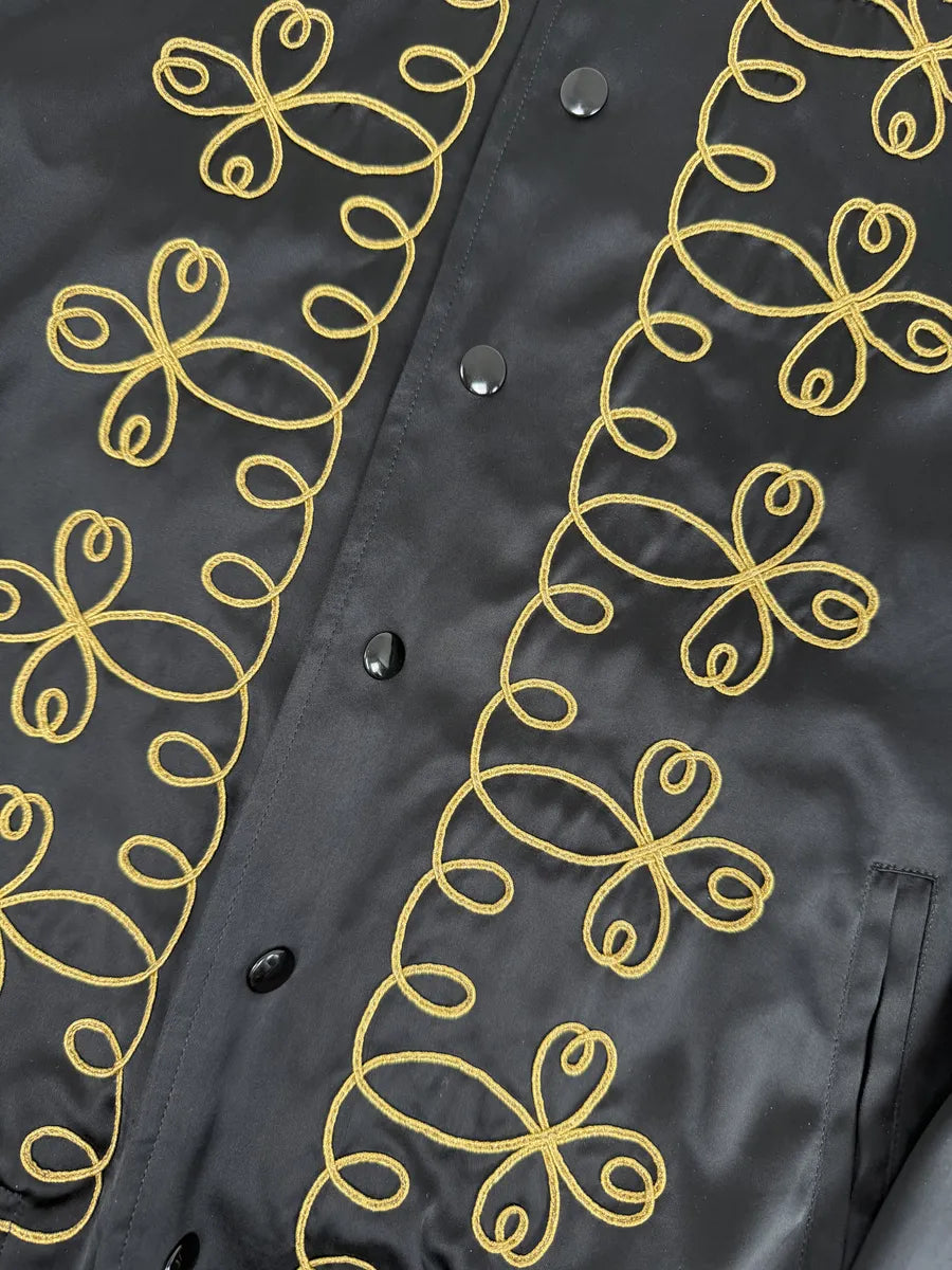 SS2015 Saint Laurent Black Napoleon Bomber Jacket by Hedi Slimane IHdHHcZ 8